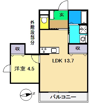 アテナ201間取り