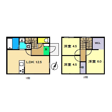 神田貸家C棟間取り