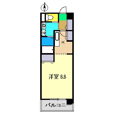 フルール・アミーⅡ間取り