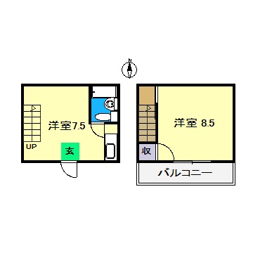グランドパーク桜井町（303）間取り