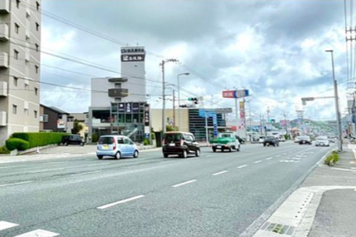 高知市高須の町並み