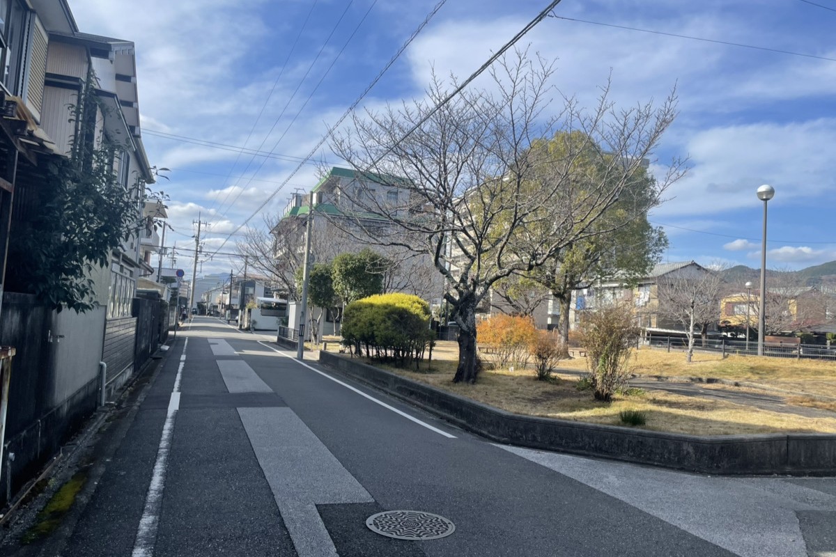 高知市吉田町の町並み